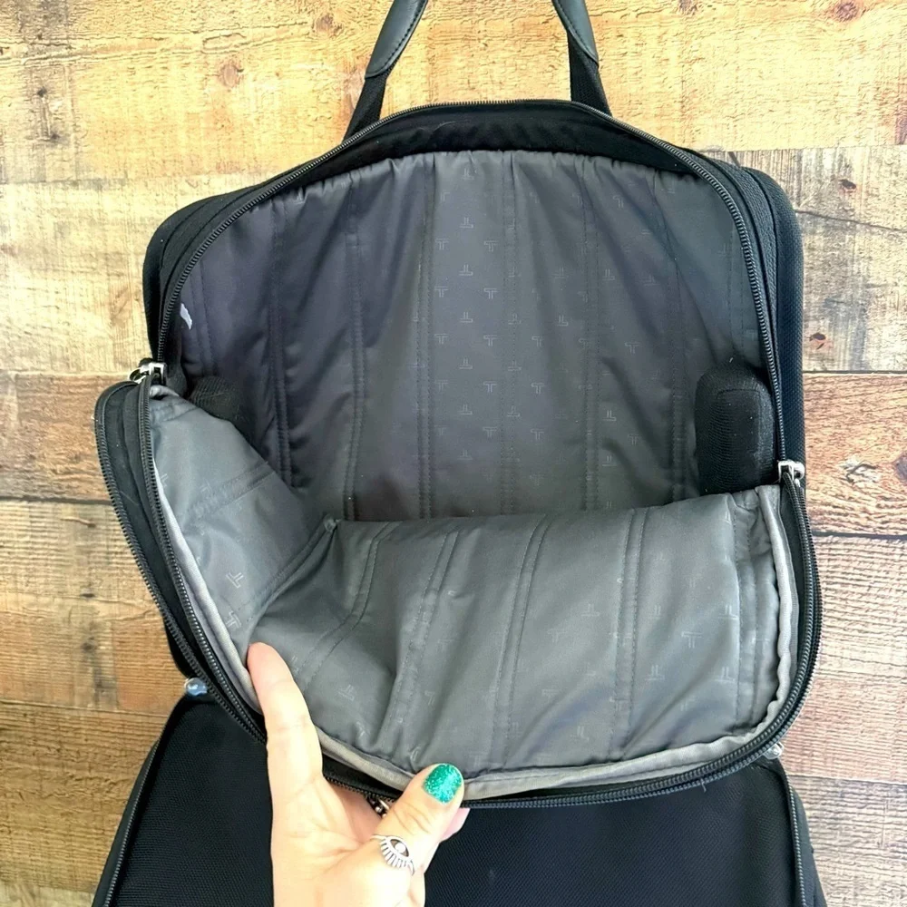 Tumi Alpha Ballistic Nylon Briefcase Messenger Bag